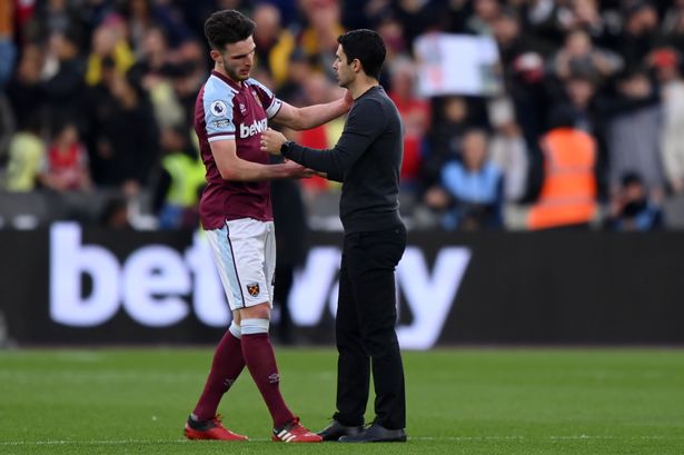 Manchester City et Arsenal veulent tous les deux Declan Rice